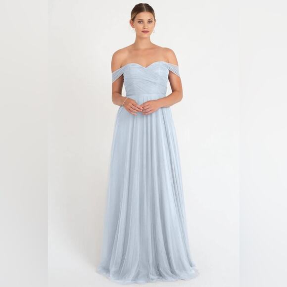 Jenny Yoo Dresses & Skirts - Jenny Yoo Light Blue Off-Shoulder Wedding Dress